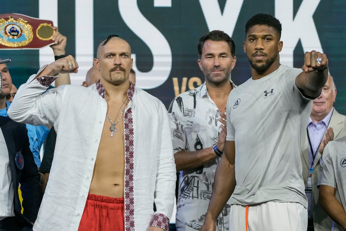 Usyk vs Joshua 2: temps de combat, undercard, prédiction, ring walks, cotes