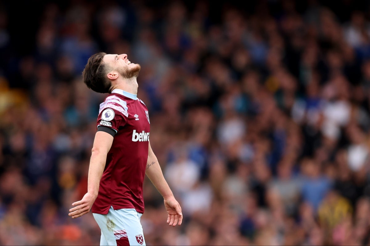 Declan Rice veut une réaction "rapide" de West Ham après la défaite d'Everton