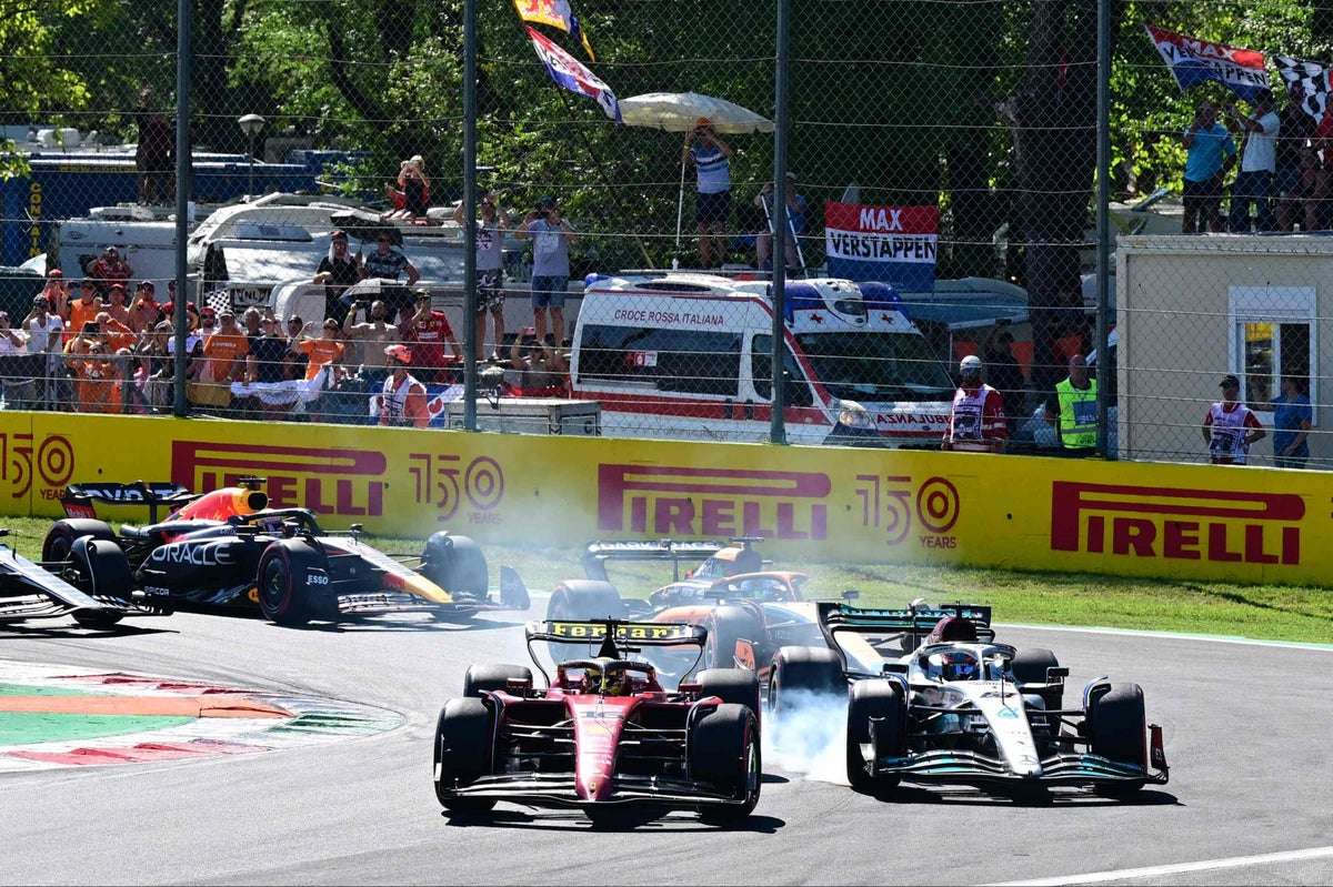 F1 EN DIRECT !  Leclerc mène - Flux de course du Grand Prix d'Italie et mises à jour de Monza