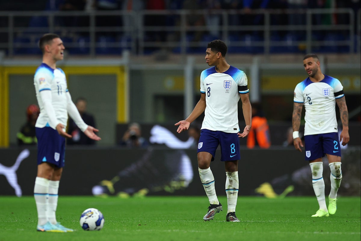 Notes des joueurs de l'Angleterre contre l'Italie: Jude Bellingham est le seul point positif alors que Kyle Walker est pris au dépourvu