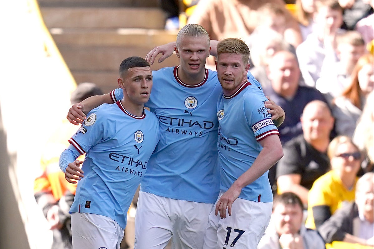 Wolves 0-3 Man City: Erling Haaland continue sa séquence de buts pour envoyer les champions en tête