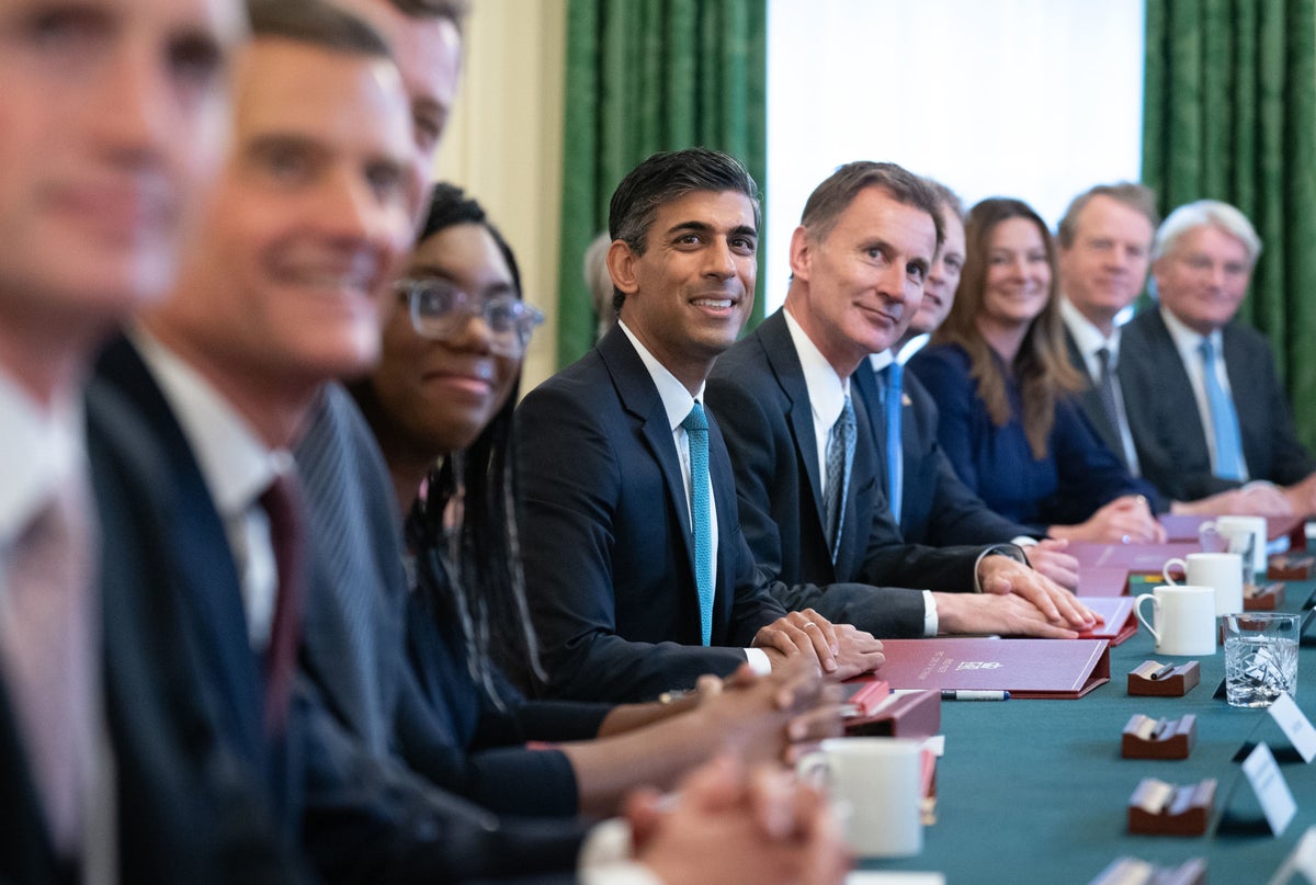 Le Premier ministre Rishi Sunak dit à son cabinet : il est maintenant temps de livrer