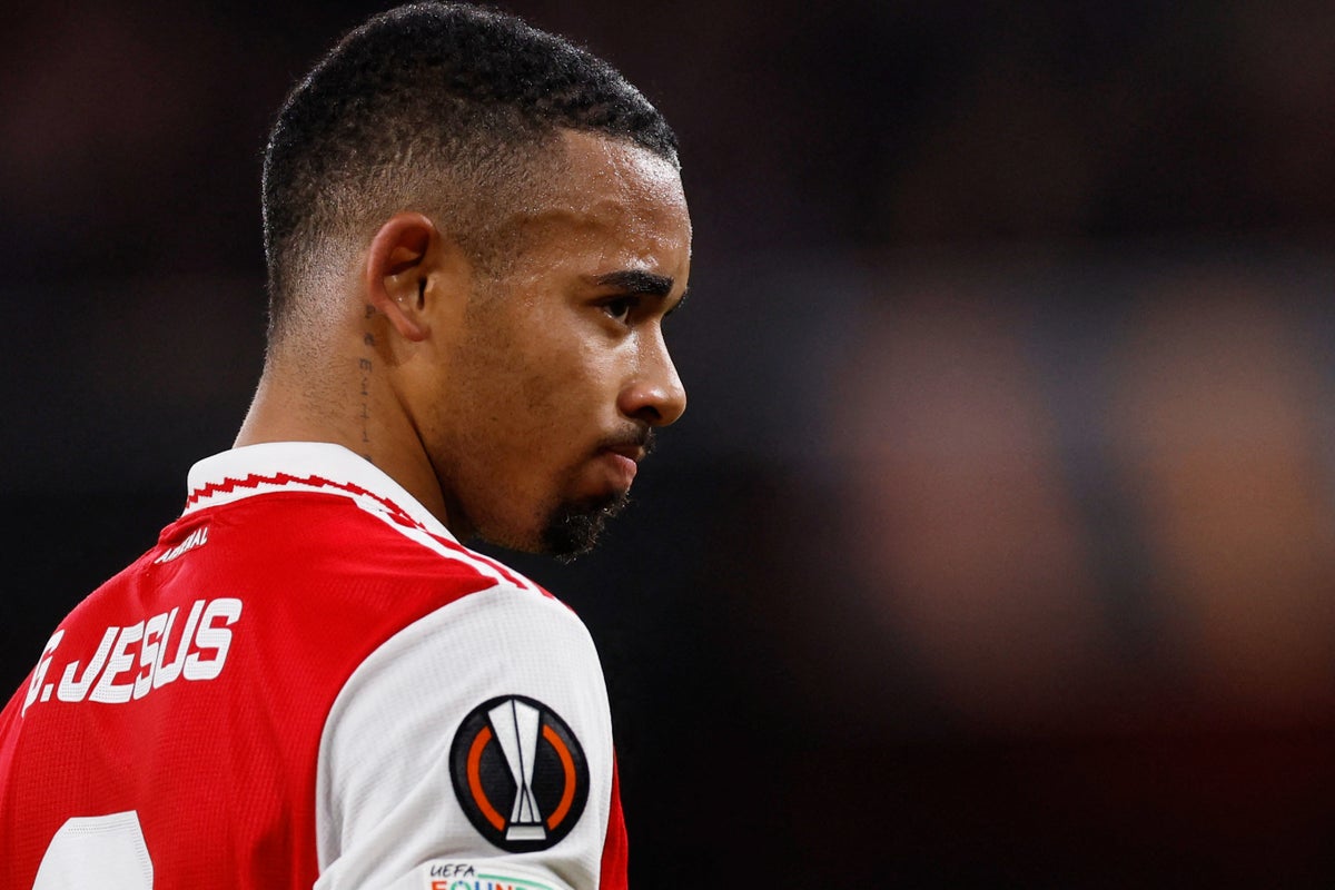 Mikel Arteta confiant que "l'incroyable" Gabriel Jesus mettra fin à une série de huit matches sans but d'Arsenal