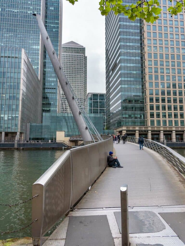 Passerelle Quai Sud Canary Wharf