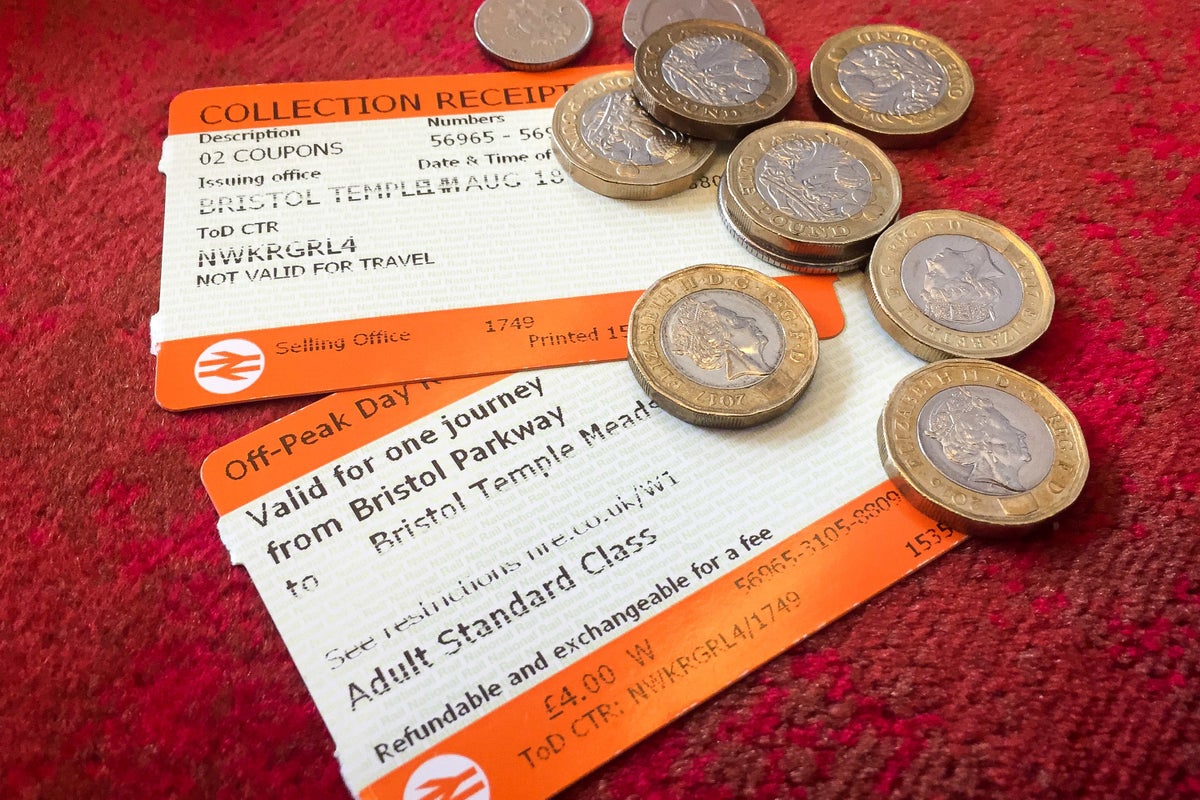 Les passagers des trains font face à la plus forte augmentation des tarifs en 11 ans