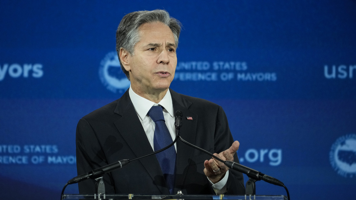 Secrétaire d'État Antony Blinken à Washington, DC