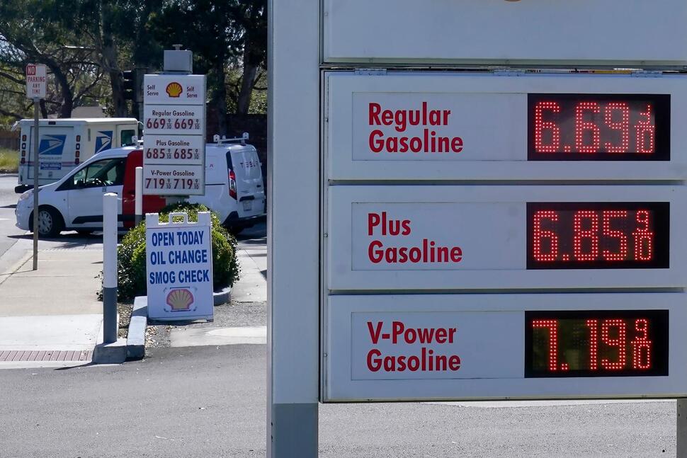 États avec les prix du gaz les plus élevés