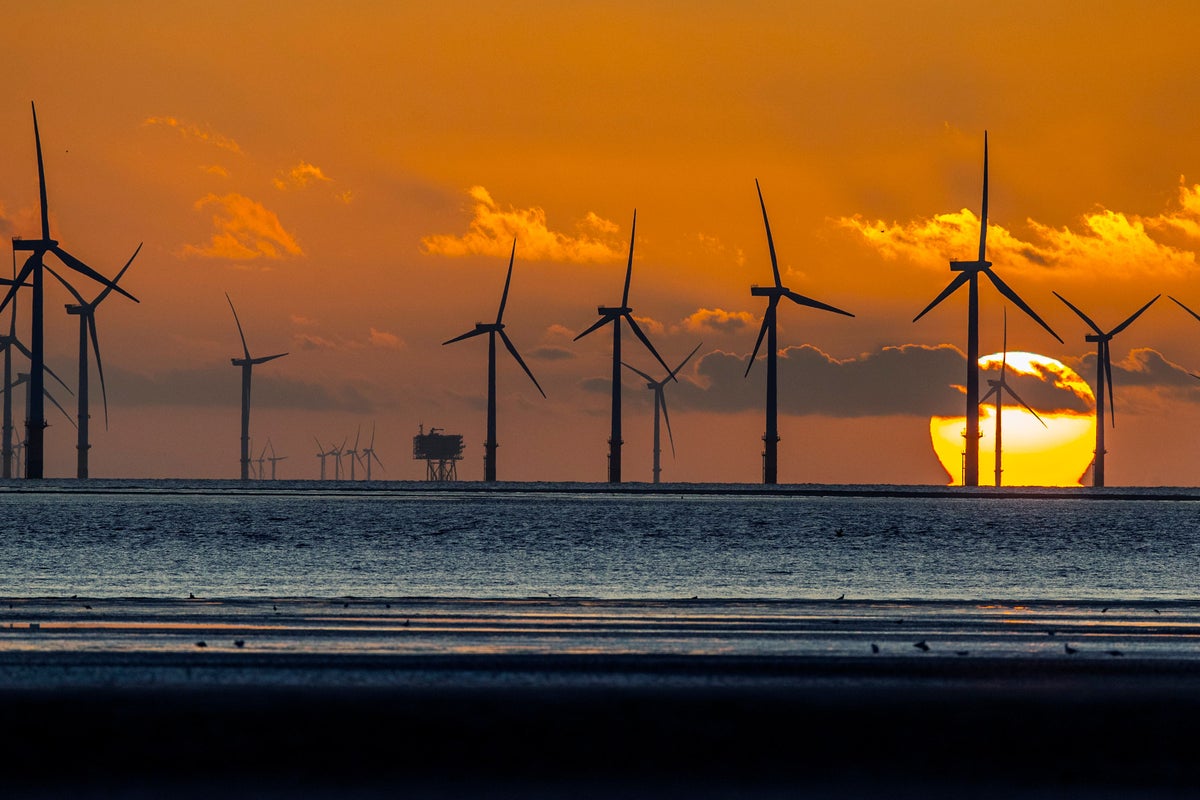 La Grande-Bretagne voit l'année avec des records d'énergie propre par temps venteux