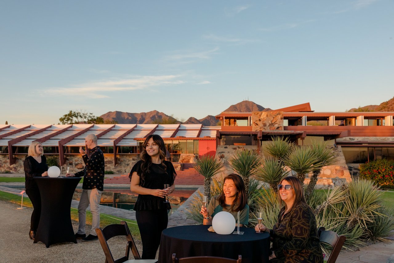 Deux fois par mois, vous pouvez siroter des cocktails dans la maison de Frank Lloyd Wright en Arizona