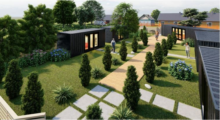 La durabilité atteint un nouveau sommet avec cet hôtel glam de conteneurs maritimes