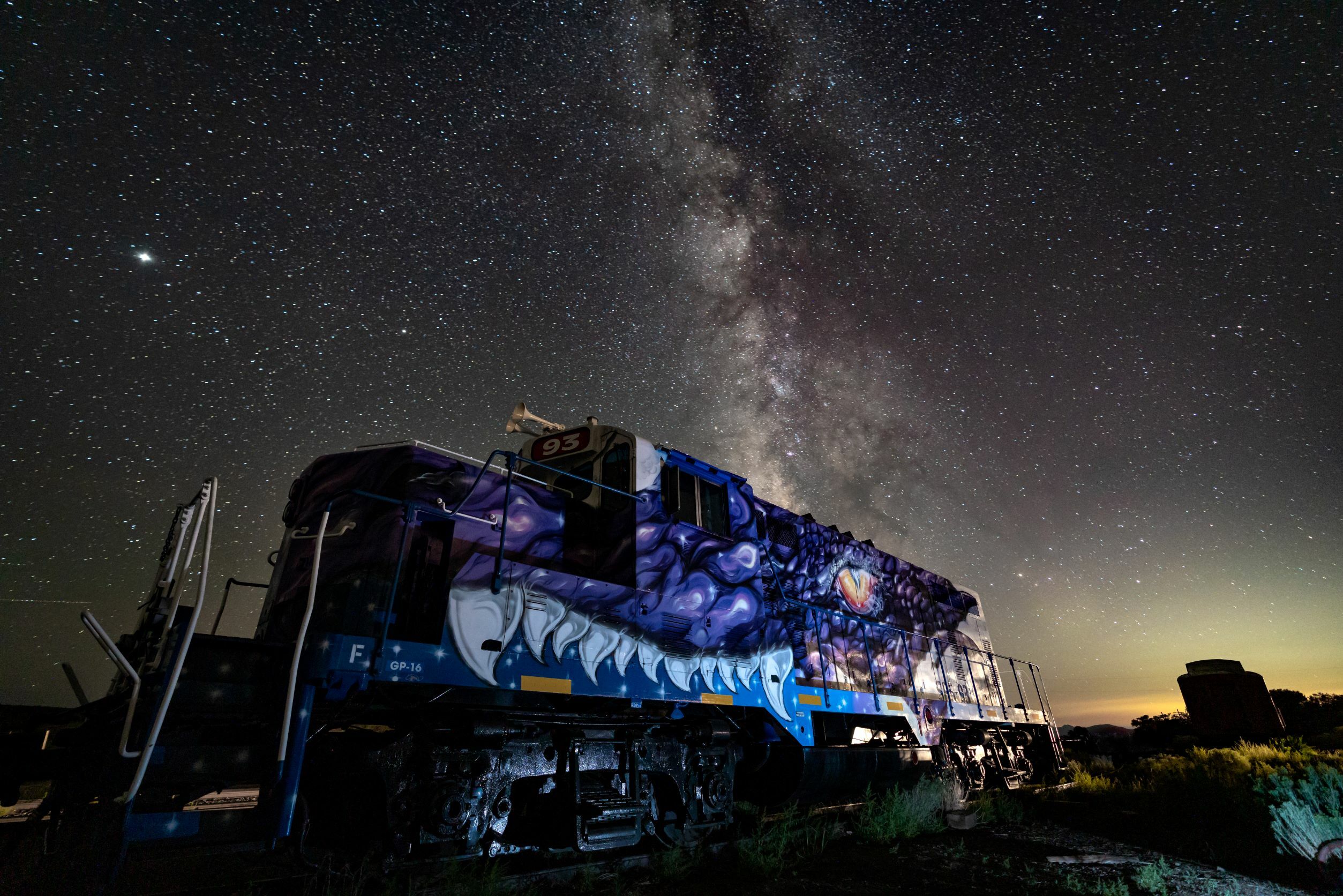 Ce train vintage vous emmène observer les étoiles près de Santa Fe