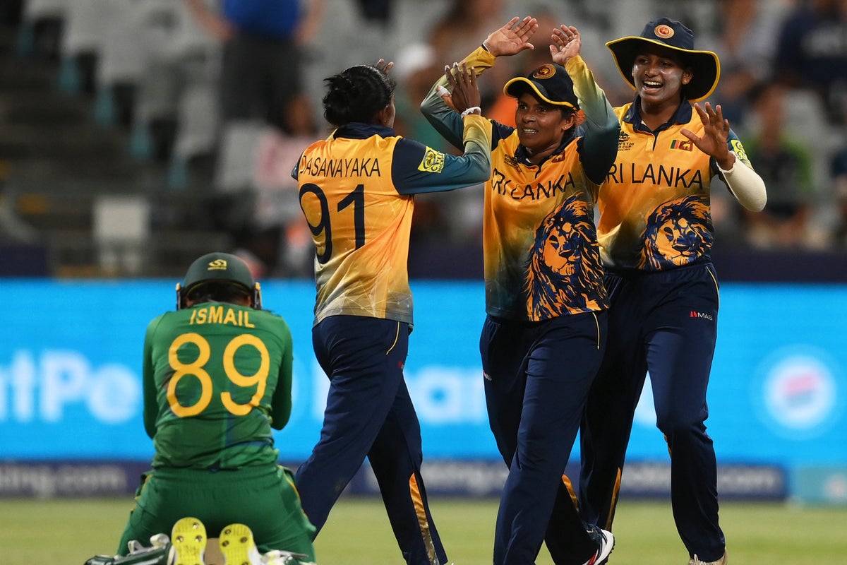 Coupe du monde féminine T20: le Sri Lanka étourdit l'Afrique du Sud en ouverture bouleversée