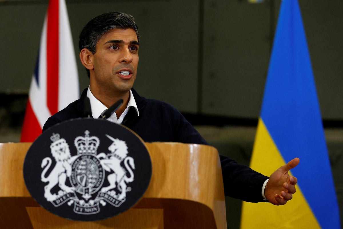 Rishi Sunak : il est temps d'intensifier le soutien militaire à l'Ukraine
