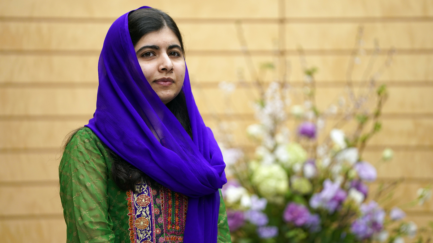 Malala Yousafzai sur l'obtention du prix Nobel de la paix en cours de chimie