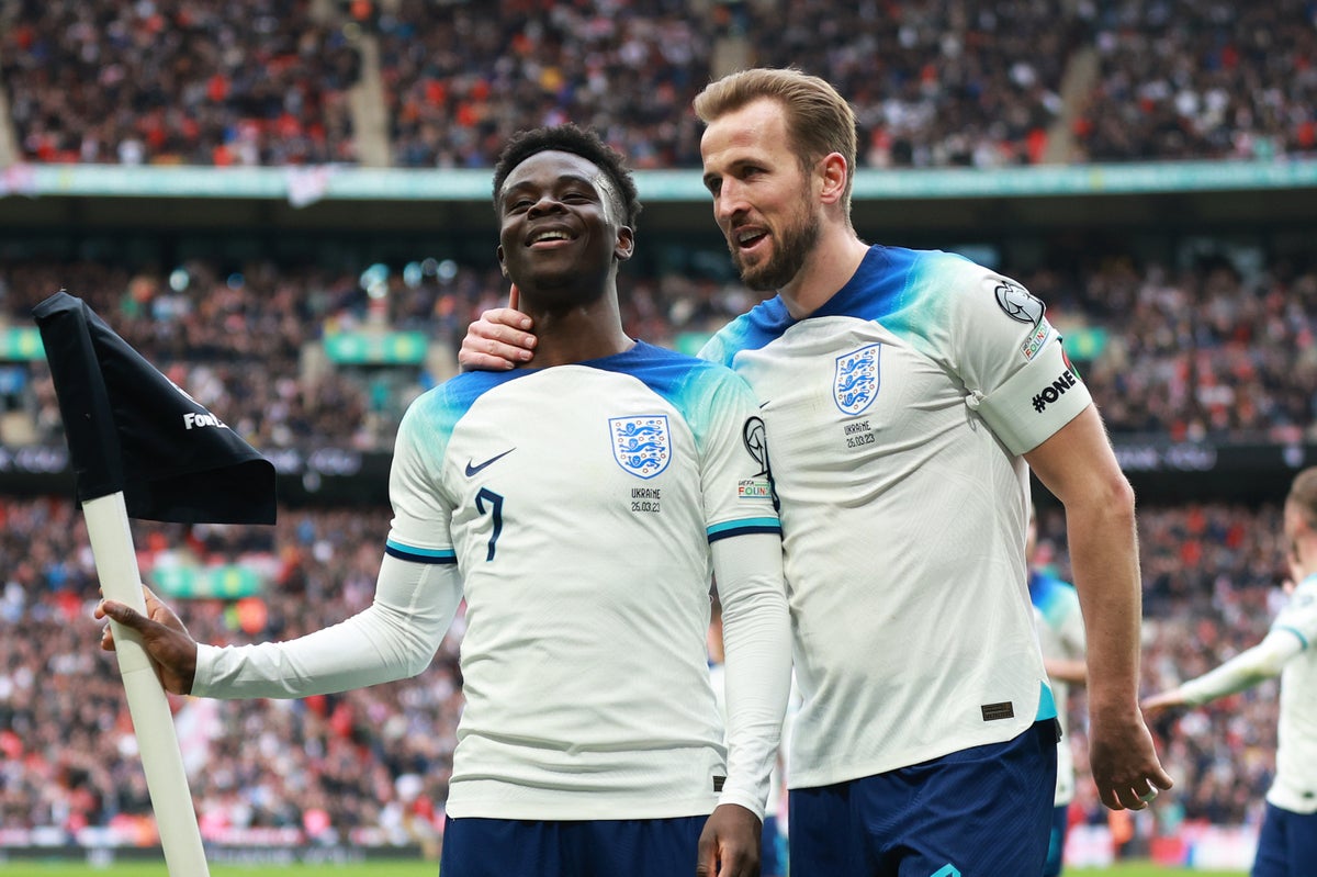 Inarrêtable et imparable : Bukayo Saka prend la tête de l'Angleterre lors de sa victoire contre l'Ukraine