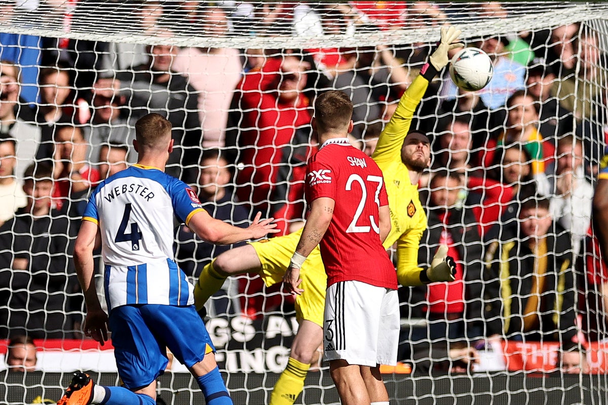 Brighton 0-0 Manchester United EN DIRECT !  Flux de matchs de la FA Cup, dernières mises à jour des scores et des buts aujourd'hui