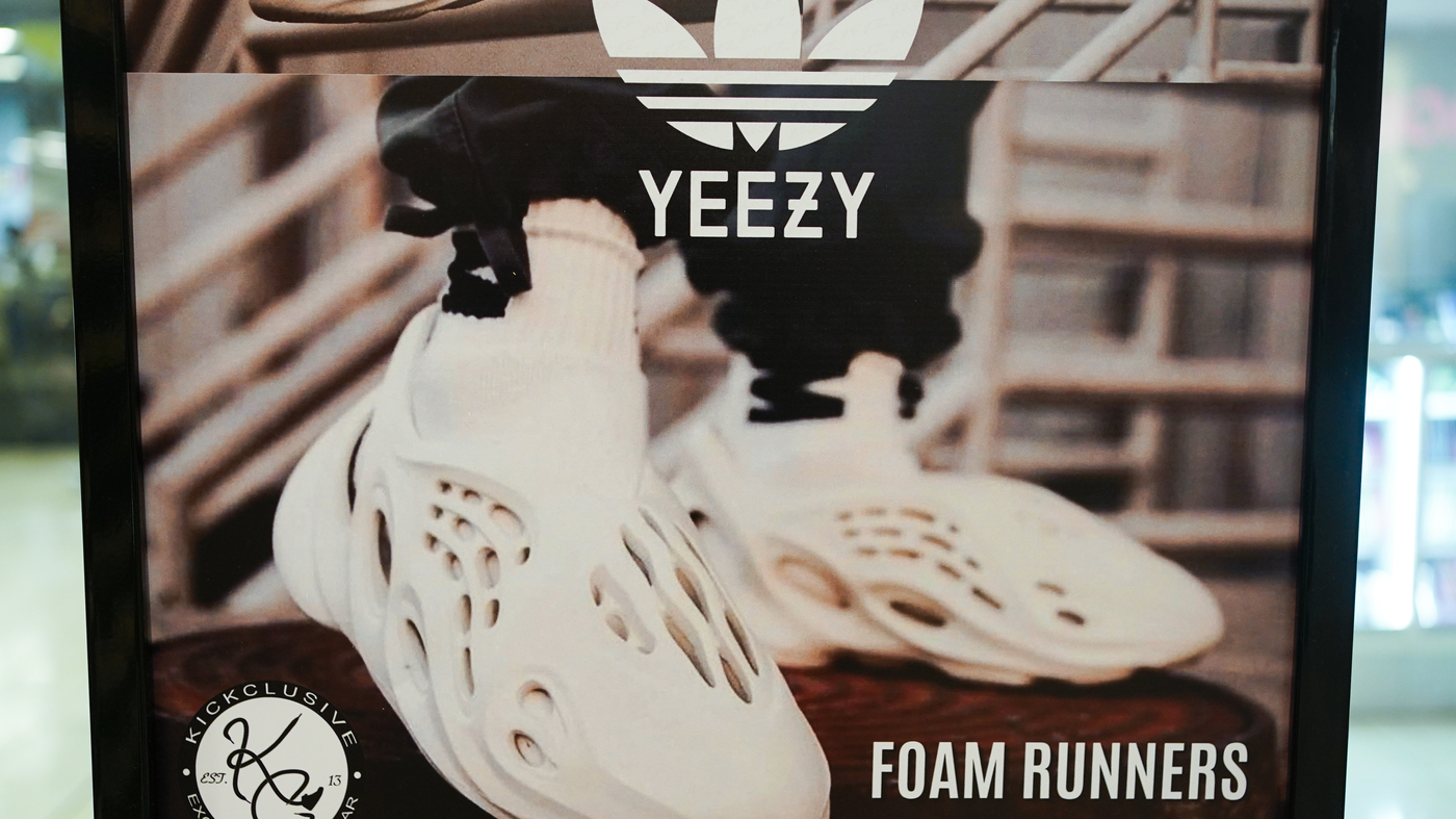 Adidas a enfin un plan pour son stock de chaussures Yeezy