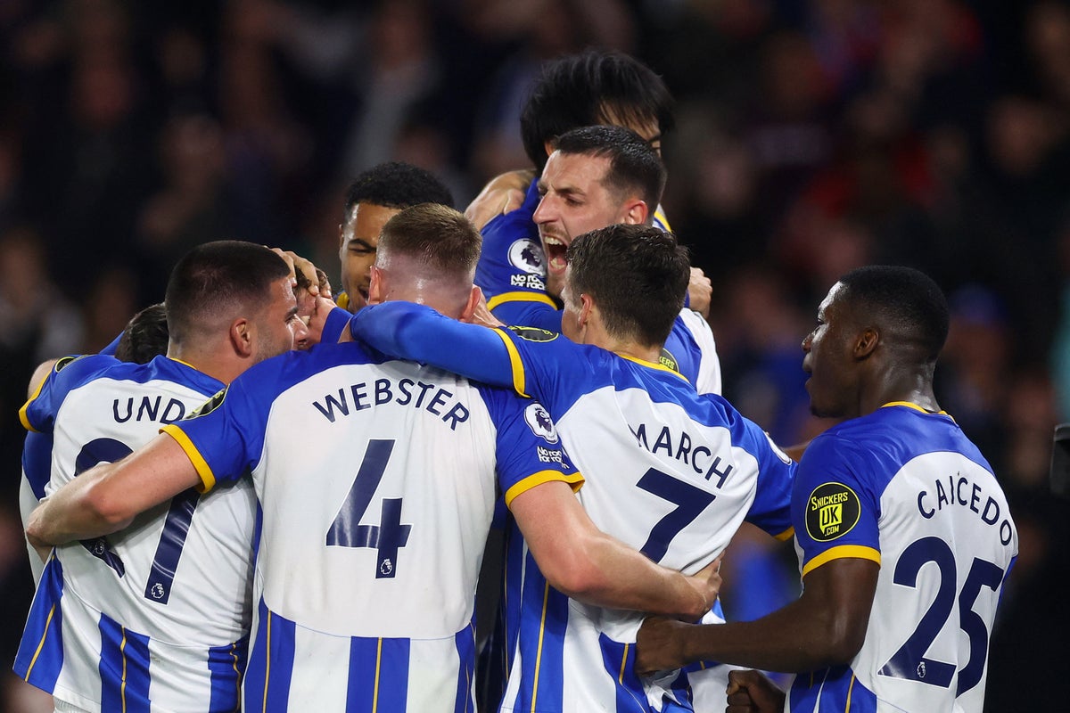 Brighton 1-0 Manchester United EN DIRECT !  Pénalité de Mac Allister - Résultat de la Premier League, flux de match et mises à jour
