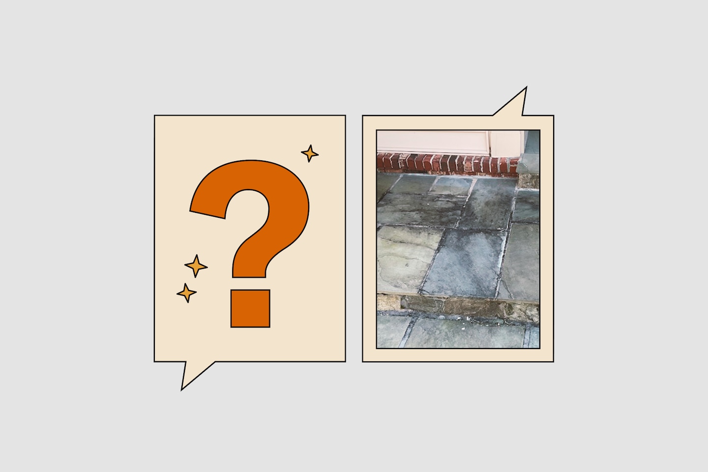 Comment enlever les taches d'une allée en ardoise