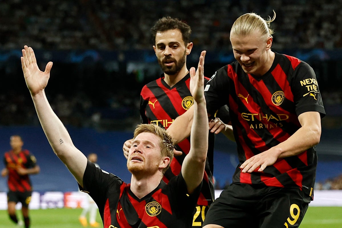 Real Madrid 1-1 Man City: égalité en Ligue des champions après les étourdissants Vinicius Jr et Kevin De Bruyne