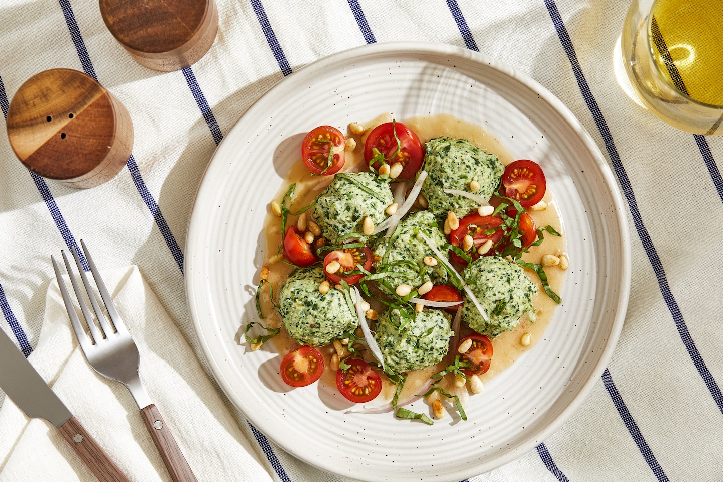 Une dose de scepticisme était le premier ingrédient de ces gnudi végétaliens