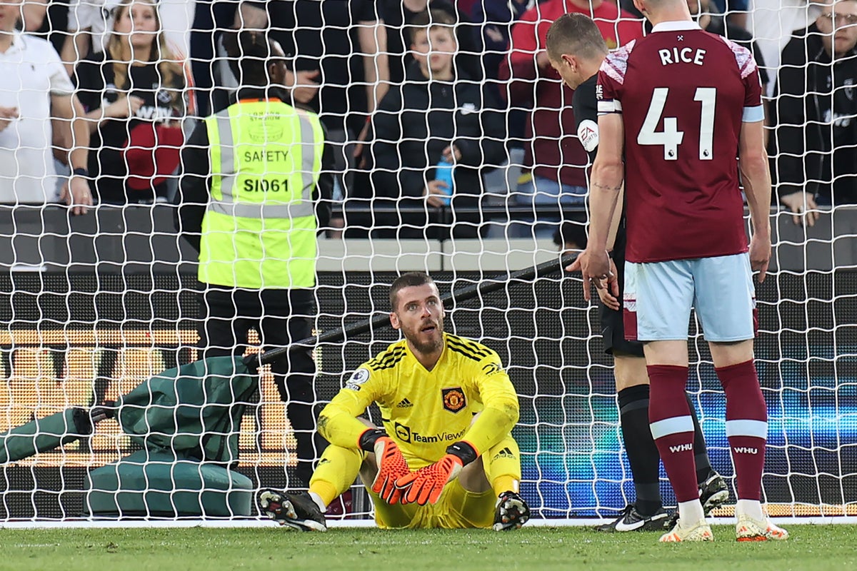 West Ham vivra un autre jour mais le temps de David de Gea pourrait être écoulé à Manchester United