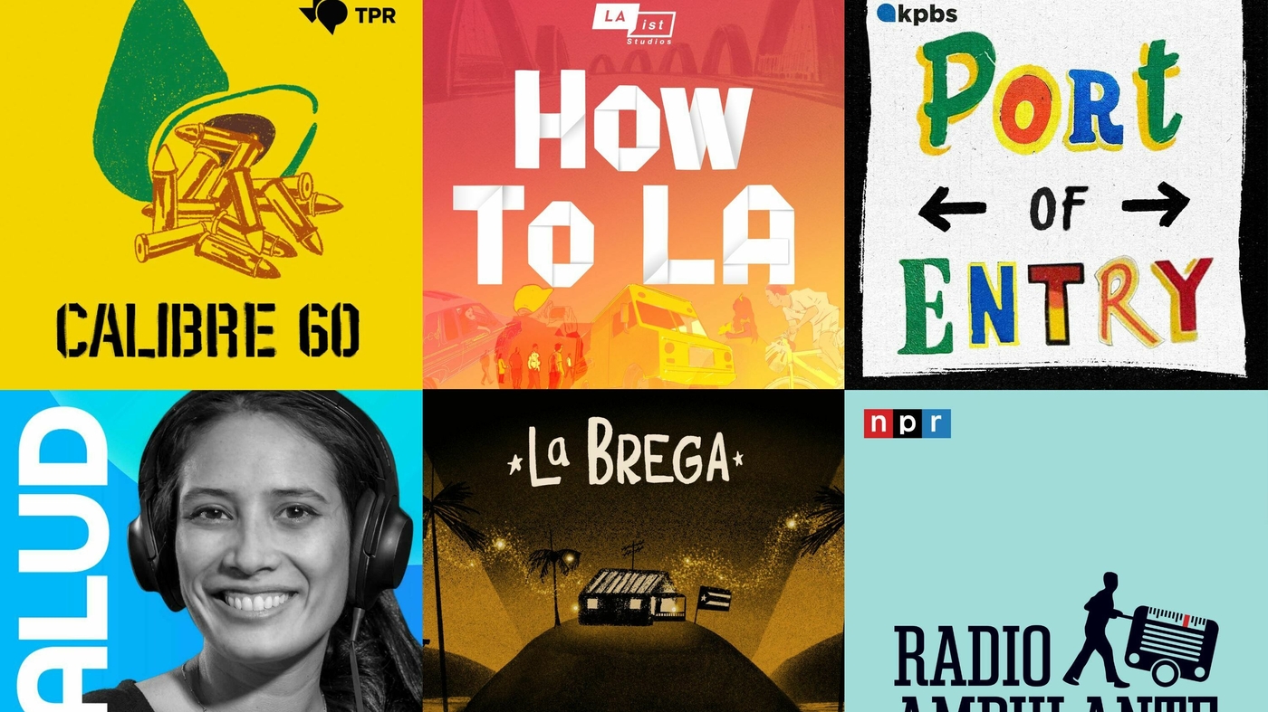 Nouveaux podcasts créés pour les latinos en médias publics que debes escuchar