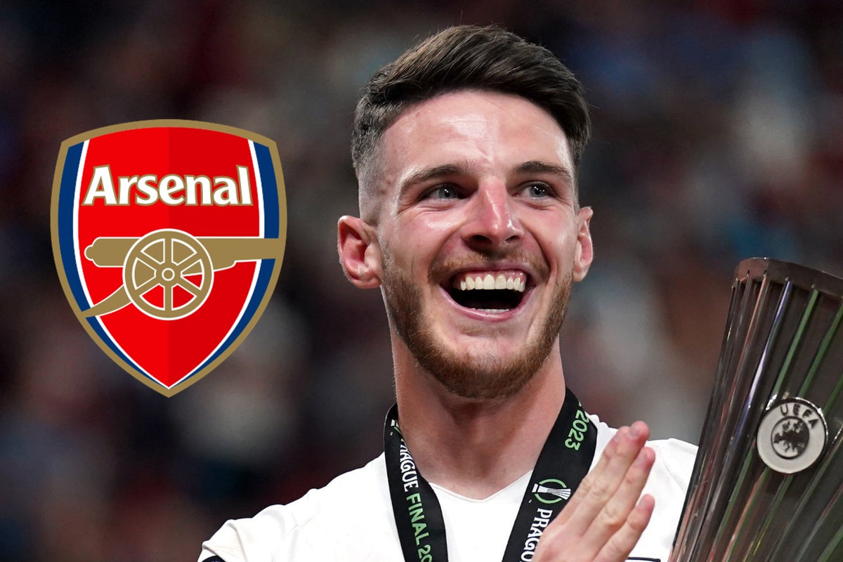 Declan Rice: Arsenal soumet une énorme offre de 105 millions de livres sterling dans le but de mettre fin au combat de transfert de Man City