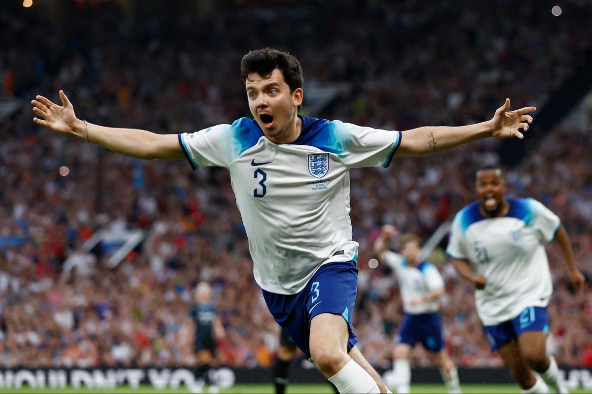Soccer Aid 2023 EN DIRECT !  Flux de matchs caritatifs Angleterre vs World XI, dernières mises à jour des scores et des buts aujourd'hui