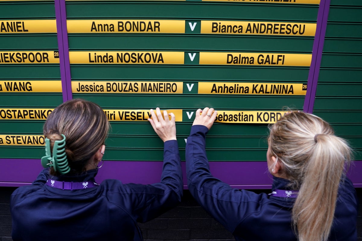 Ordre de jeu de Wimbledon: calendrier du jour 4 alors qu'Andy Murray affronte Stefanos Tsitsipas sur le court central