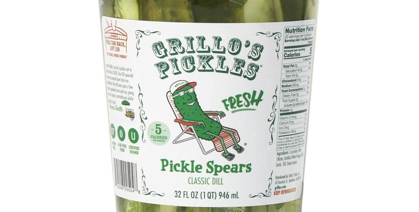 Poursuite: les recettes de Grillo's Pickles ont été volées pour la marque Whole Foods