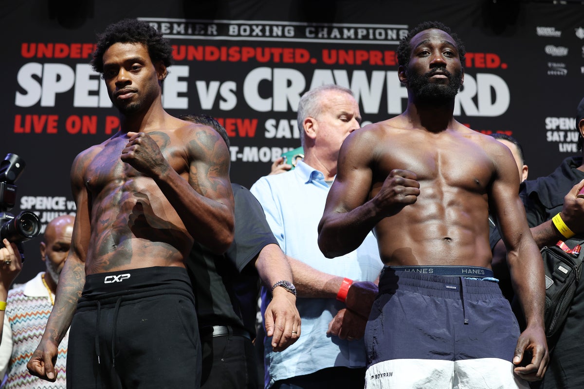 Spence vs Crawford: heure de début, ring walk, undercard, chaîne de télévision, prix, diffusion en direct, prédiction, cotes ce soir