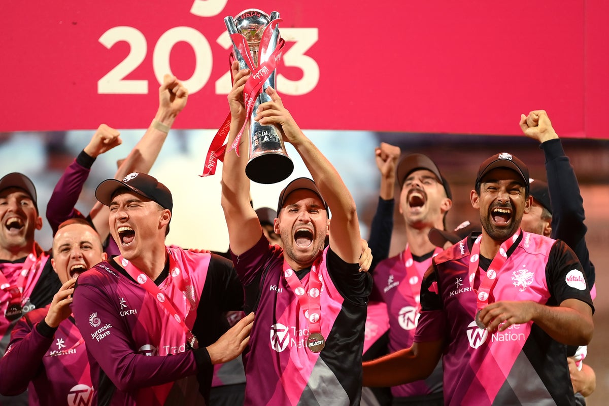 Vitality Blast: Somerset a battu Essex le jour de la finale pour sceller son premier titre depuis 18 ans