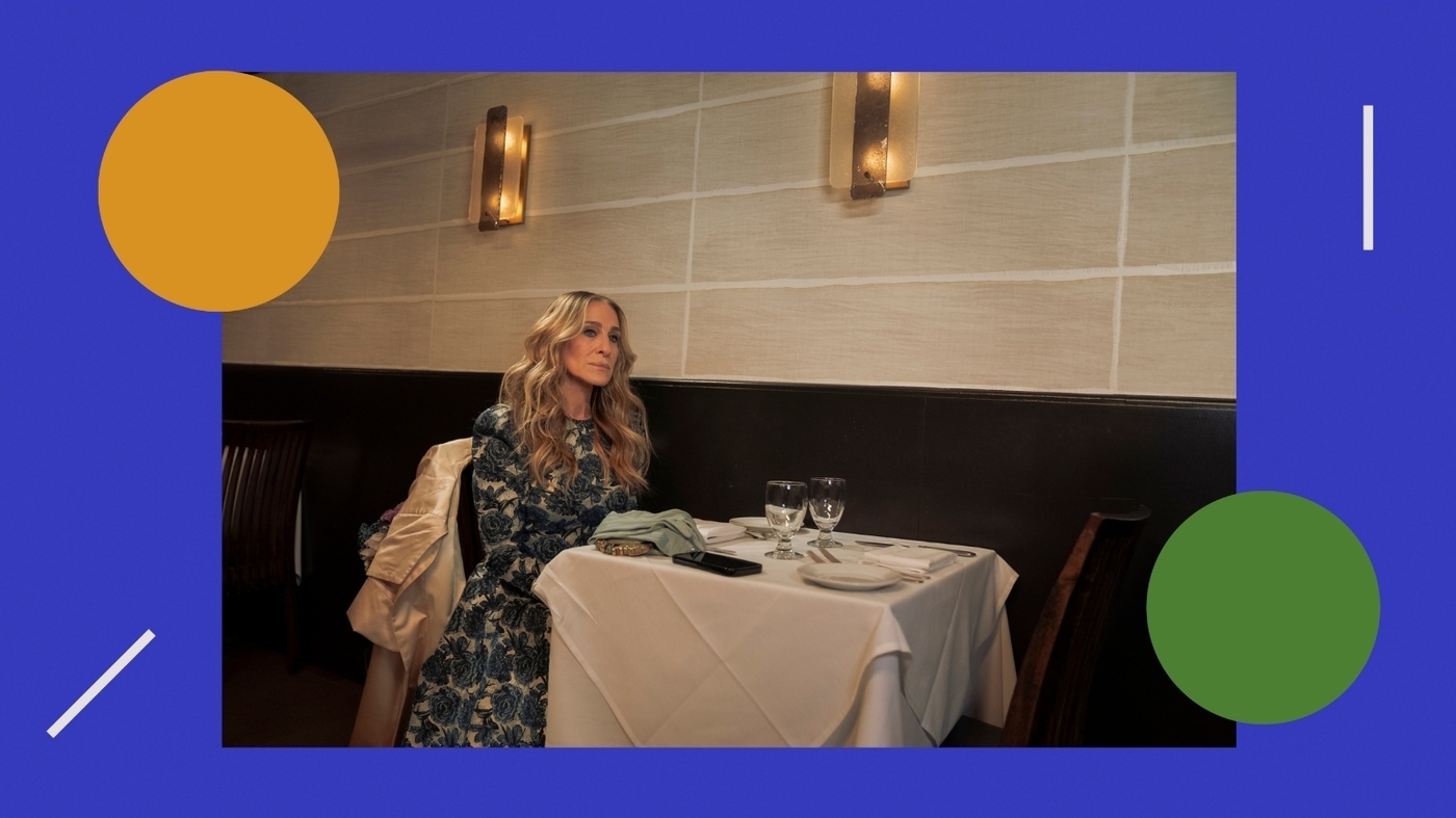 Captures d'écran de rencontres virales et l'absurdité de "Et juste comme ça"