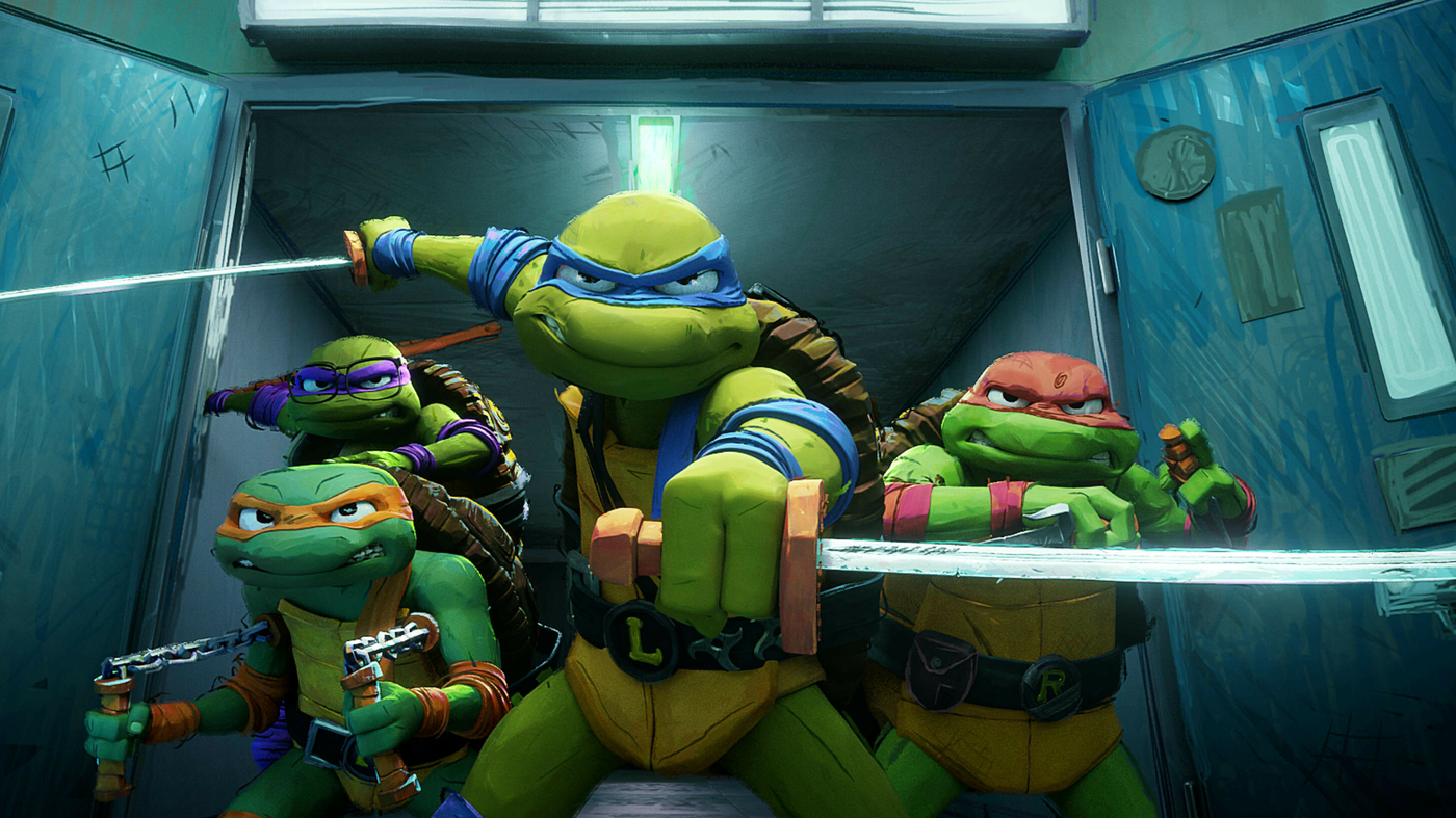 Teenage Mutant Ninja Turtles revient, redémarré et revigoré, pour "Mutant Mayhem"