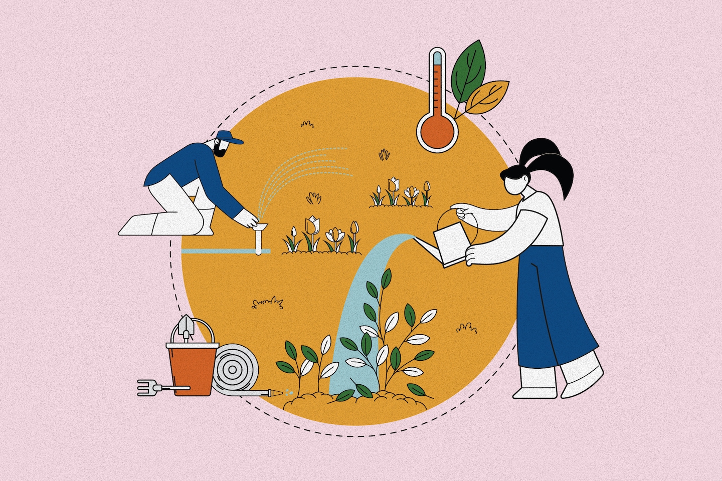 8 façons d'arroser votre jardin plus efficacement pendant la chaleur estivale