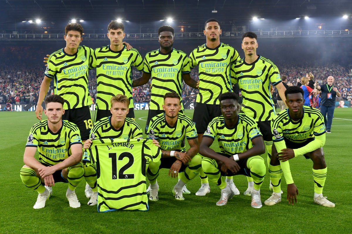 Arsenal rend un hommage émouvant à la star blessée Jurrien Timber lors de la victoire contre Crystal Palace