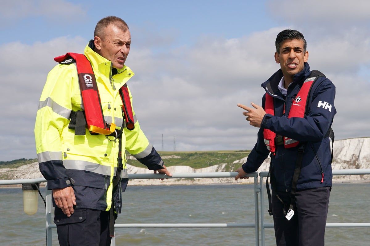 Les arrivées de migrants par petits bateaux dépassent les 25 000 depuis le début du mandat de Sunak