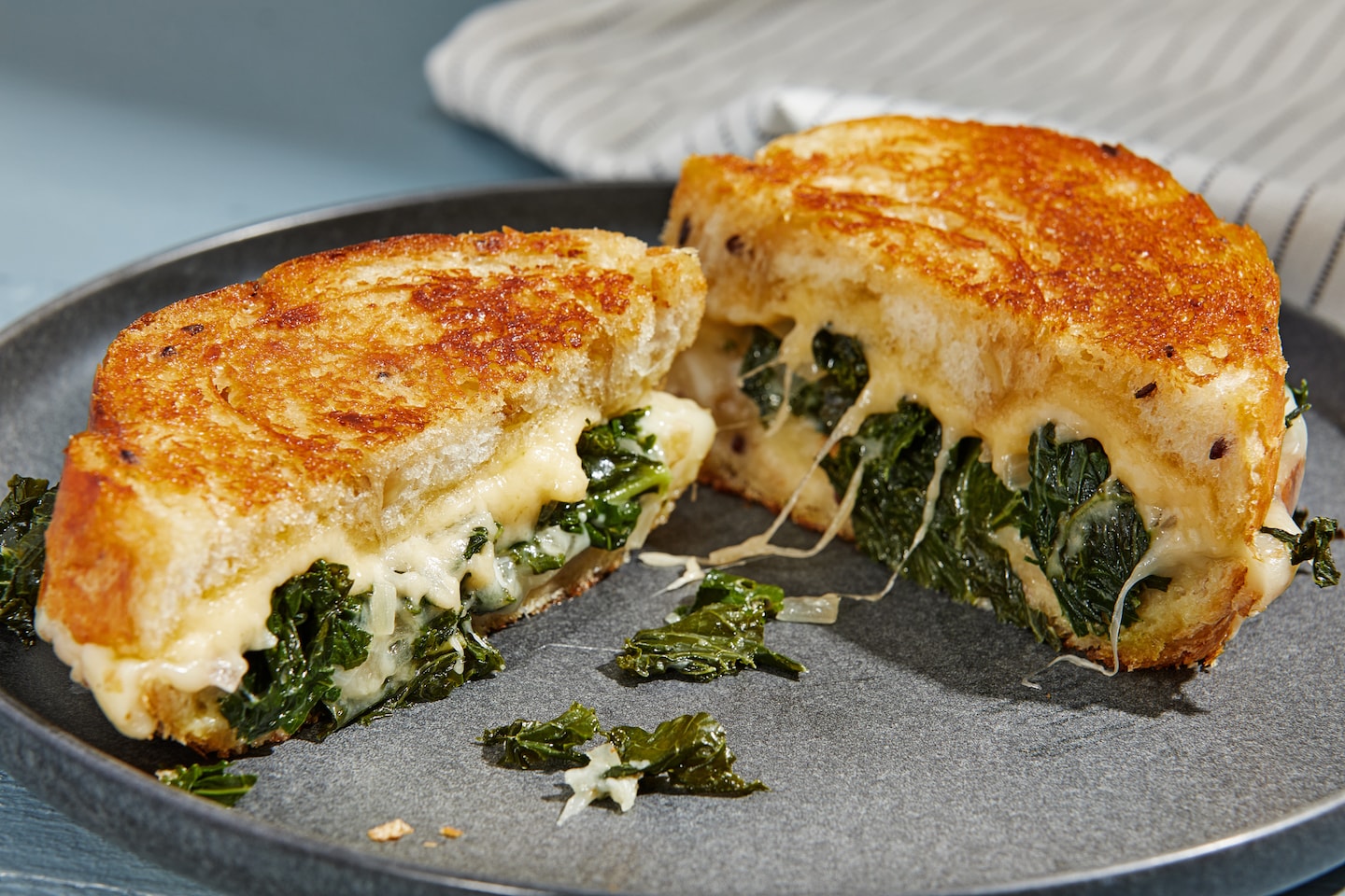 Recette de fromage grillé aux verts - The Washington Post