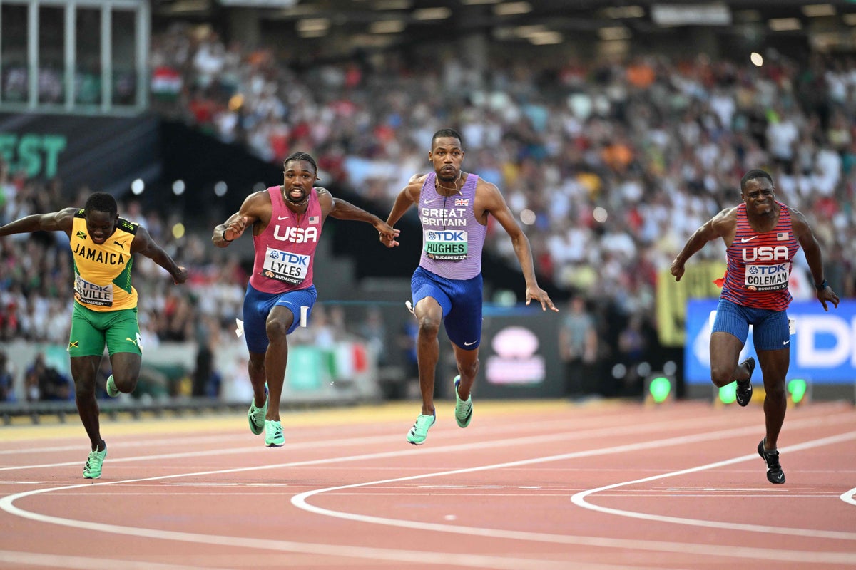 Zharnel Hughes décroche une superbe médaille de bronze dans une palpitante finale des championnats du monde du 100 m