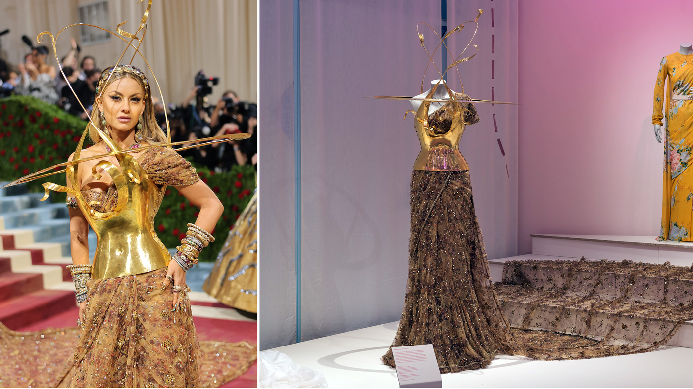 J'adore les saris - mais je n'ai jamais vu de saris comme ceux-ci auparavant