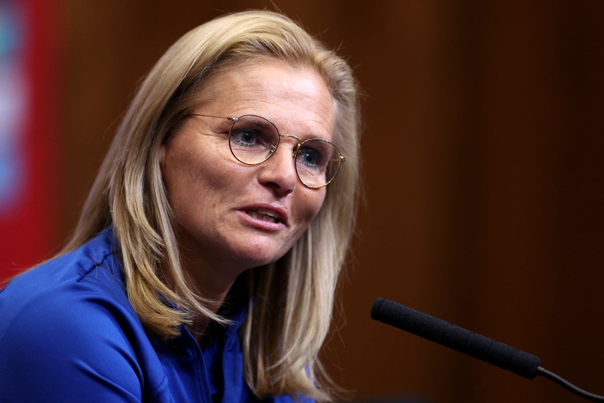 La manager anglaise Sarina Wiegman s'est alignée pour diriger l'équipe GB aux Jeux olympiques de 2024