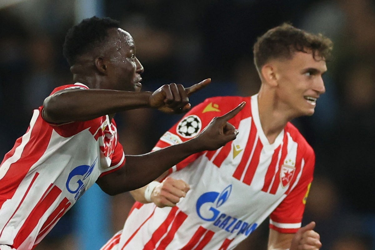 Man City vs FK Crvena zvezda EN DIRECT!  Flux des matchs de la Ligue des Champions, dernières mises à jour des scores et des buts aujourd'hui