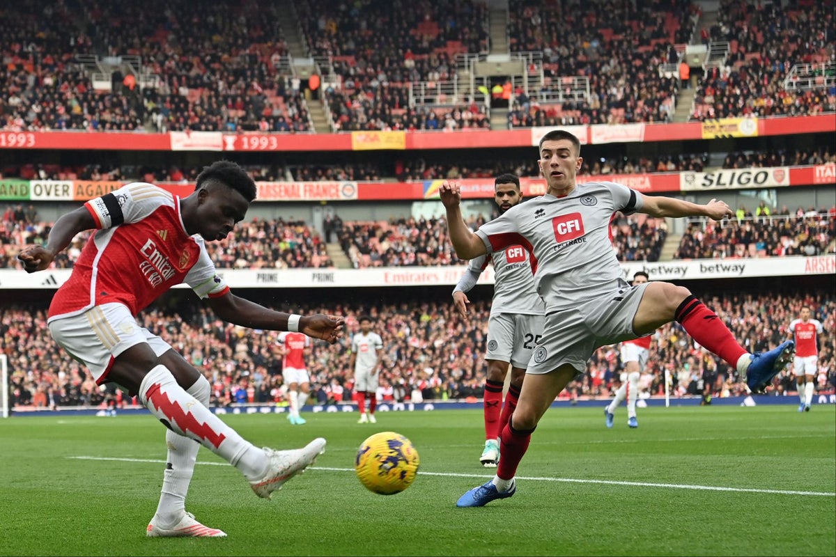 Arsenal contre Sheffield United EN DIRECT !  Flux de matchs de Premier League, dernières mises à jour des scores et des buts aujourd'hui