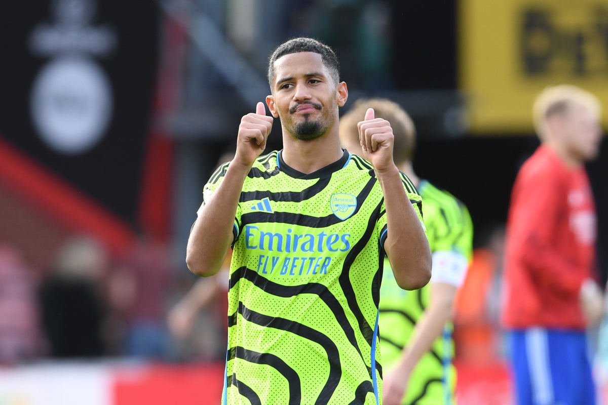 Arsenal serait champion de Premier League si je n'étais pas blessé, déclare William Saliba