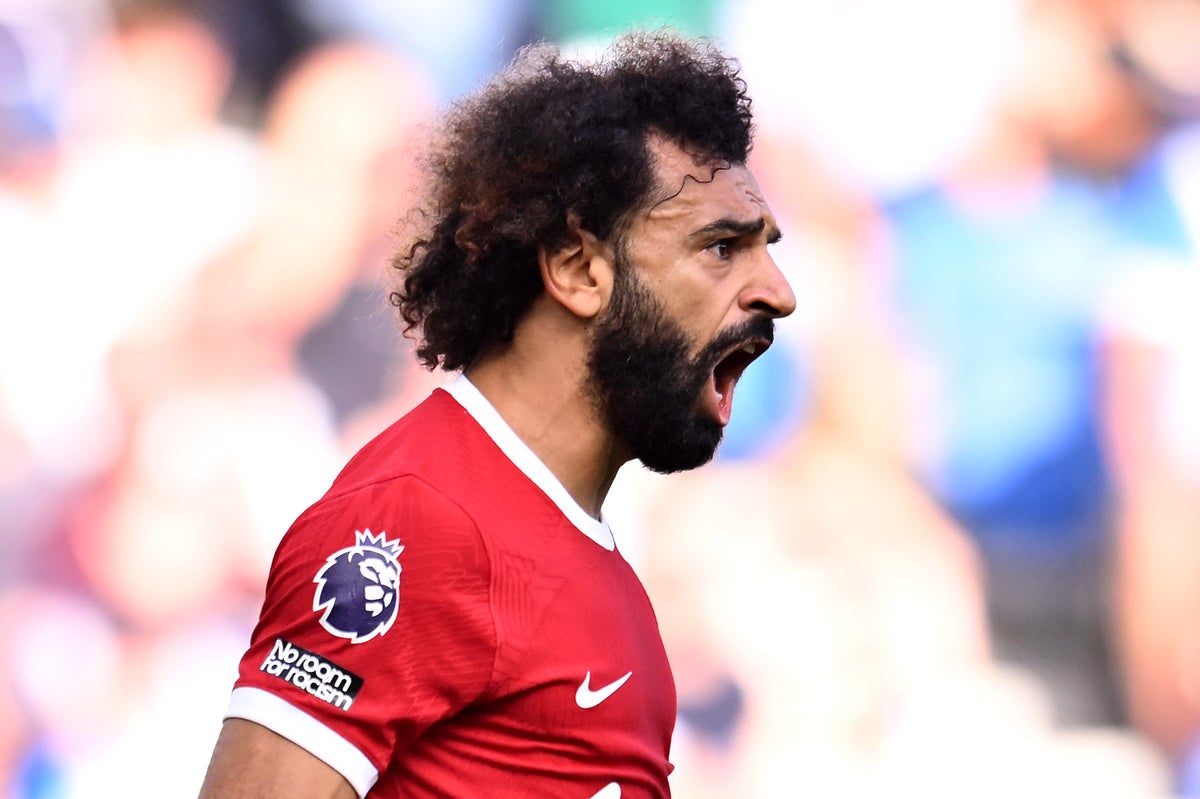 Brighton contre Liverpool EN DIRECT !  Flux de matchs de Premier League, dernières mises à jour des scores et des buts alors que Salah se prépare