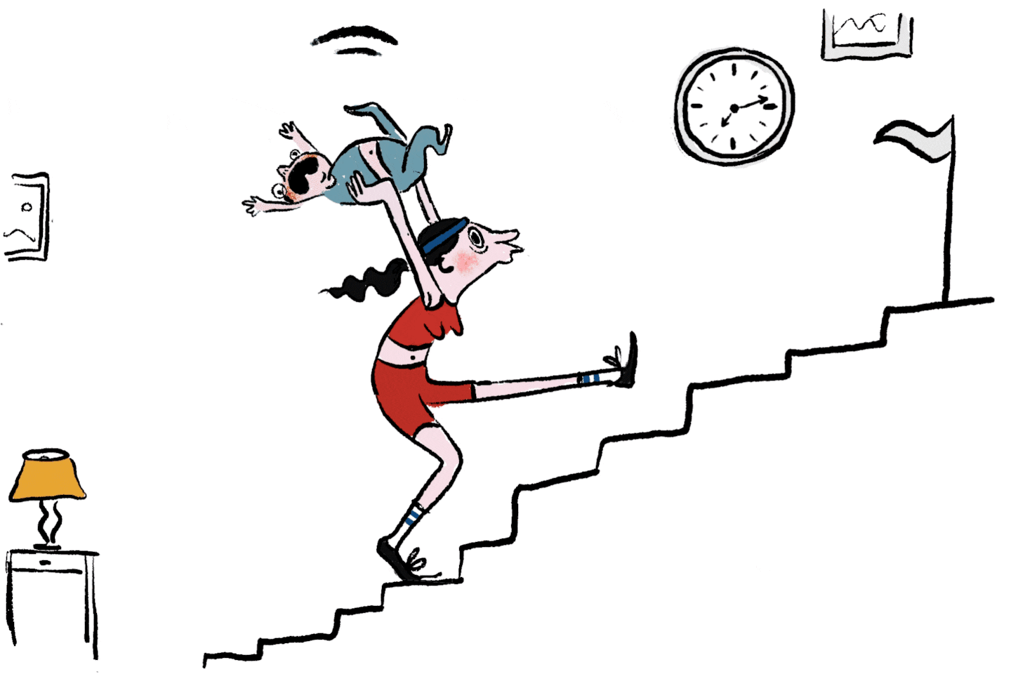 Les entraînements quotidiens cachés des parents