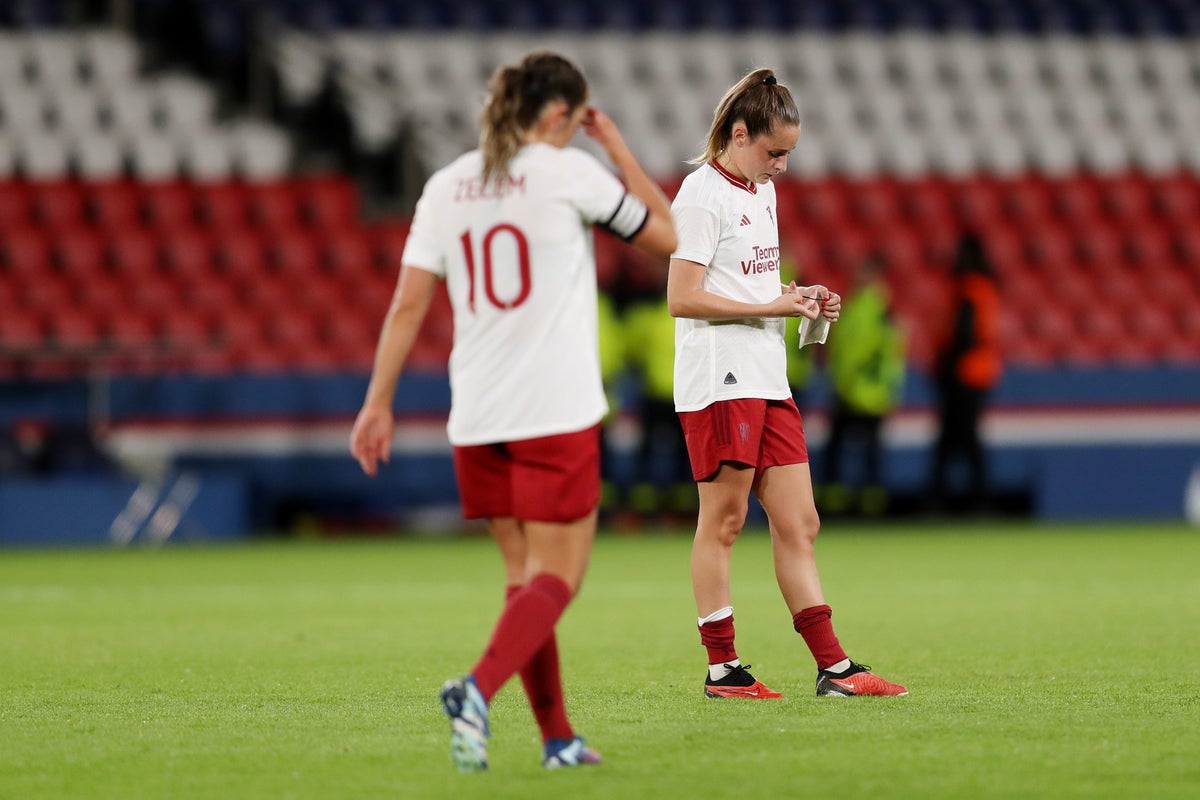 Manchester United rate sa première participation à la phase de groupes de la Ligue des champions féminine après la défaite du PSG