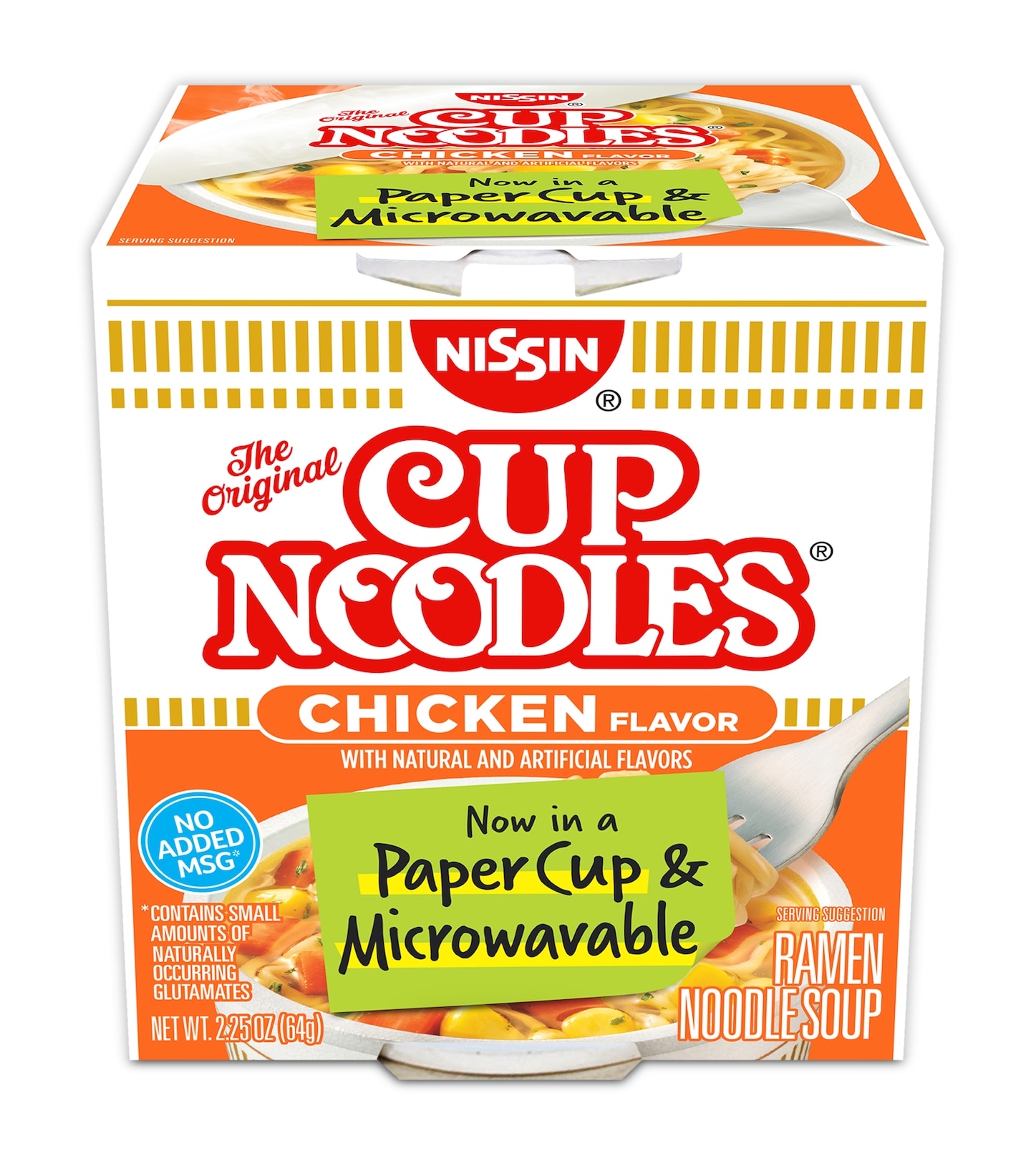 Les Cup Noodles vont désormais au micro-ondes (donc elles ne l'ont pas toujours été ?)