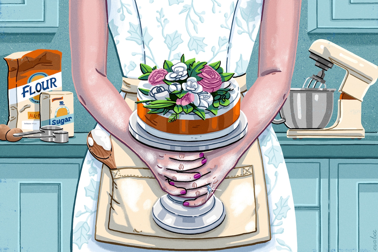 Pourquoi j'ai fait mon propre gâteau de mariage – malgré les meilleurs conseils de chacun